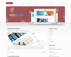 RedSnow Website Template