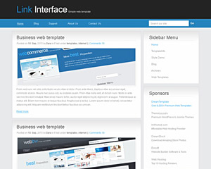 InterfaceX Website Template